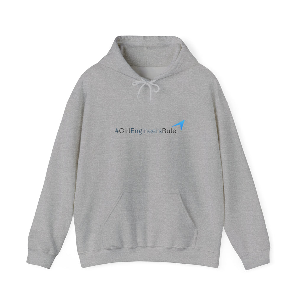 Girl Engineers Rule - Unisex Heavy Blend™ Hooded Sweatshirt