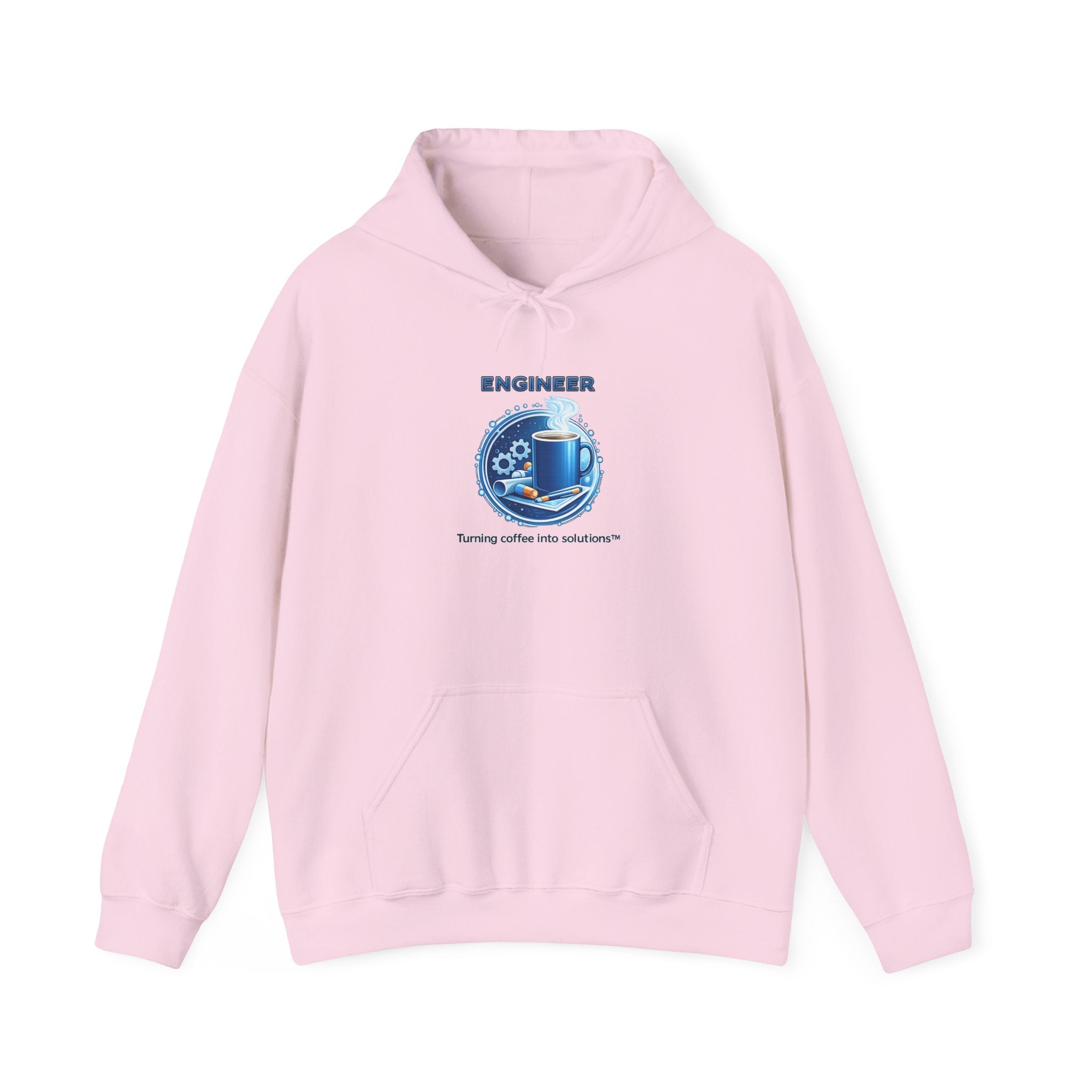 Engineer (Turning Coffee Into Solutions) - Unisex Heavy Blend™ Hooded Sweatshirt