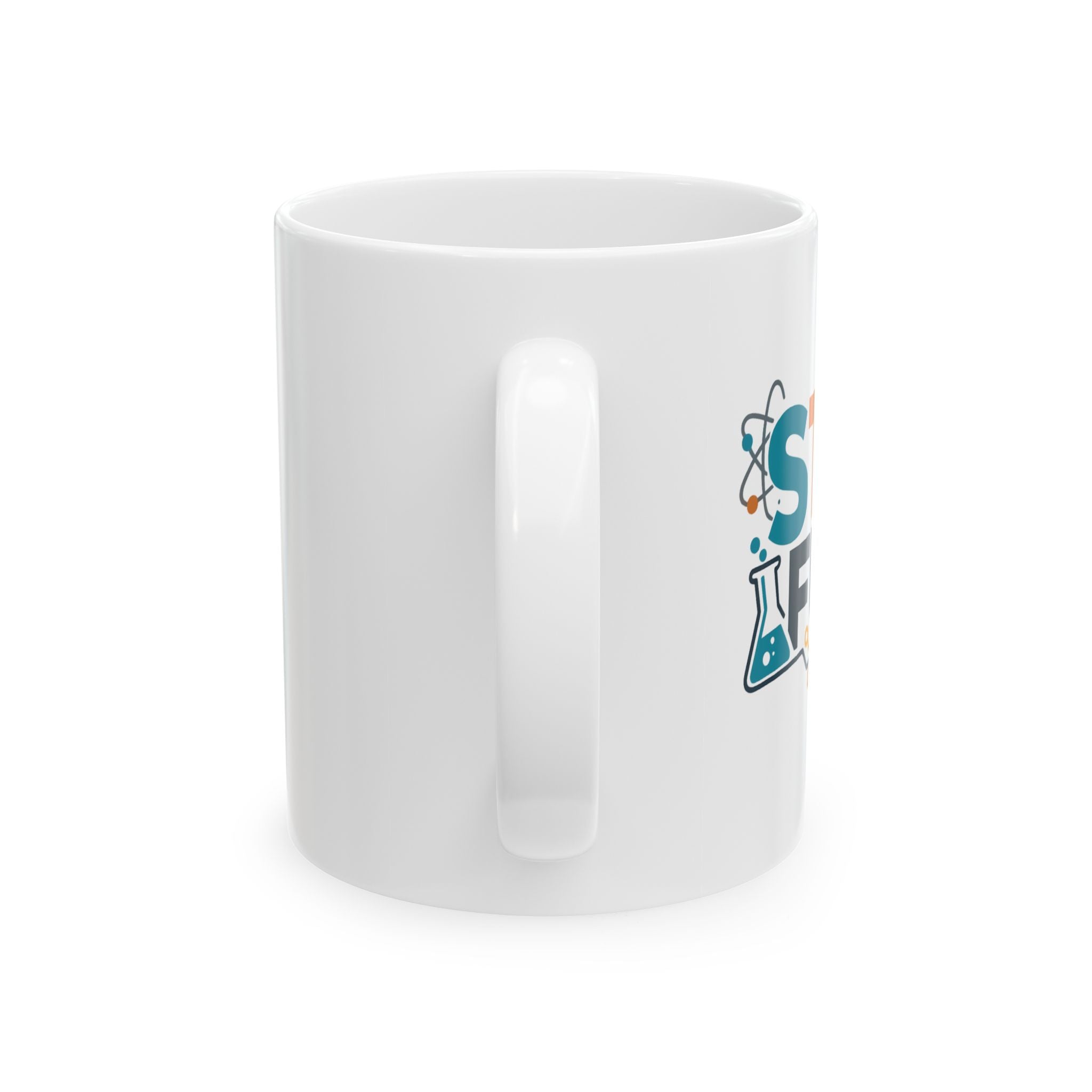 STEM Fuel Ceramic Mug — Science, Tech & Math Teacher Gift (11oz or 15oz)